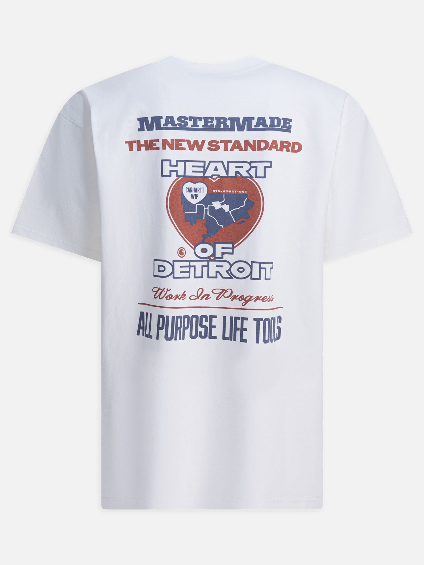 T-shirt girocollo Print  Bianco - Carhartt WIP Uomo | PDP | VIETTI Online Store | thumbnail_2