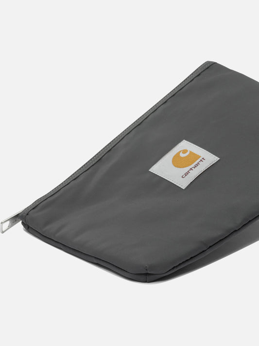 Carhartt WIP "Alumni Zip" Coin Purse Grey

