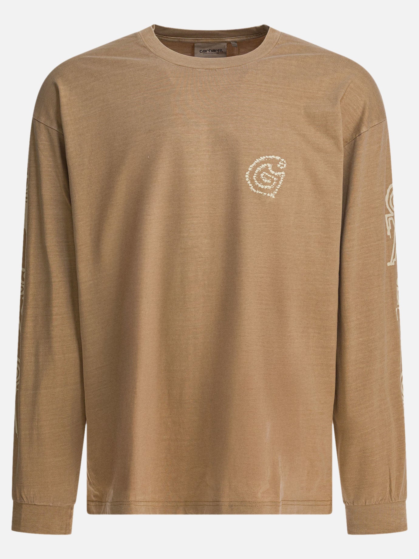 T-shirt girocollo Print  Marrone - Carhartt WIP Uomo | PDP | VIETTI Online Store | Zoom-Modal
