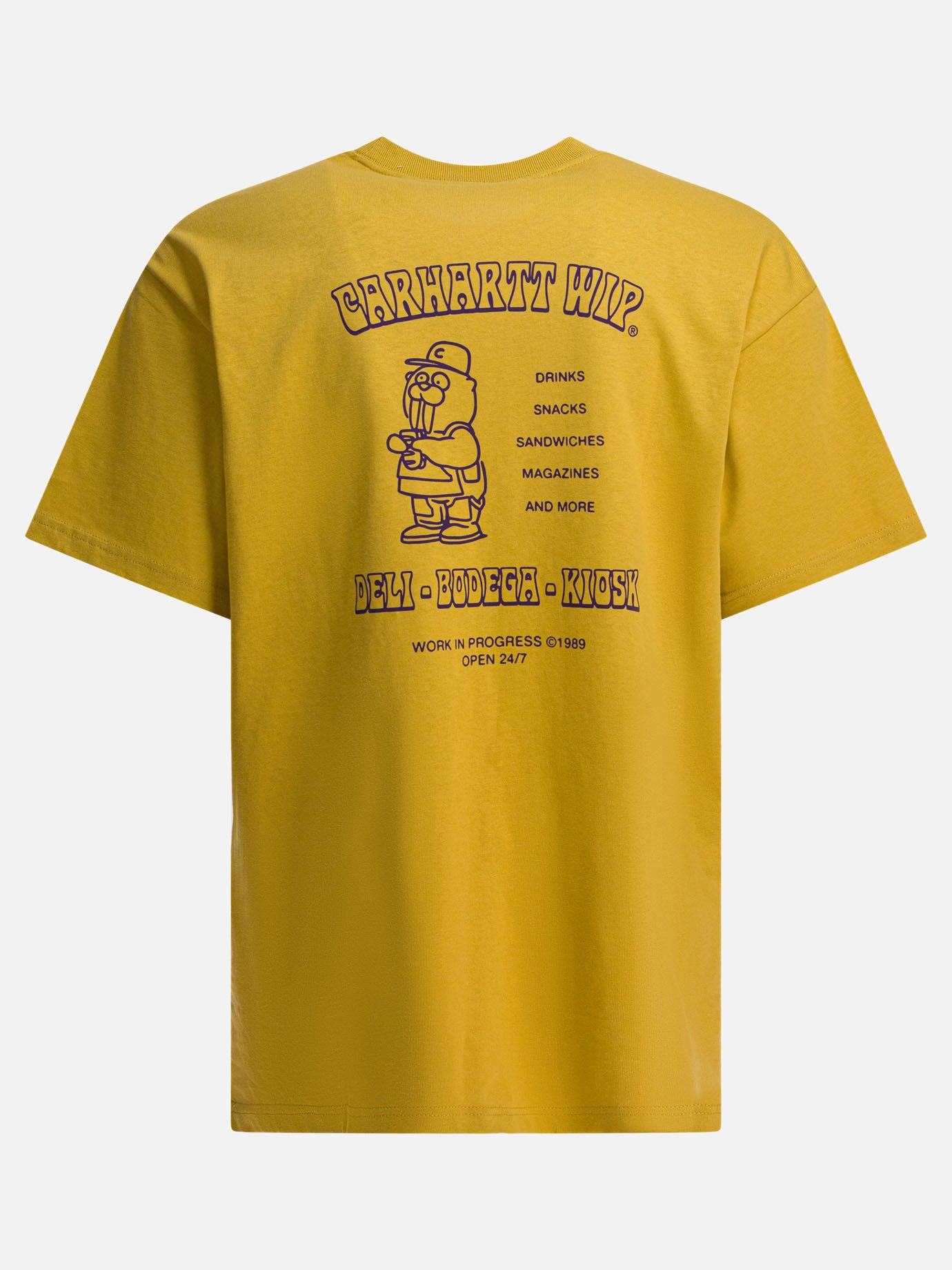 T-shirt girocollo Print  Giallo - Carhartt WIP Uomo | PDP | VIETTI Online Store | thumbnail_2