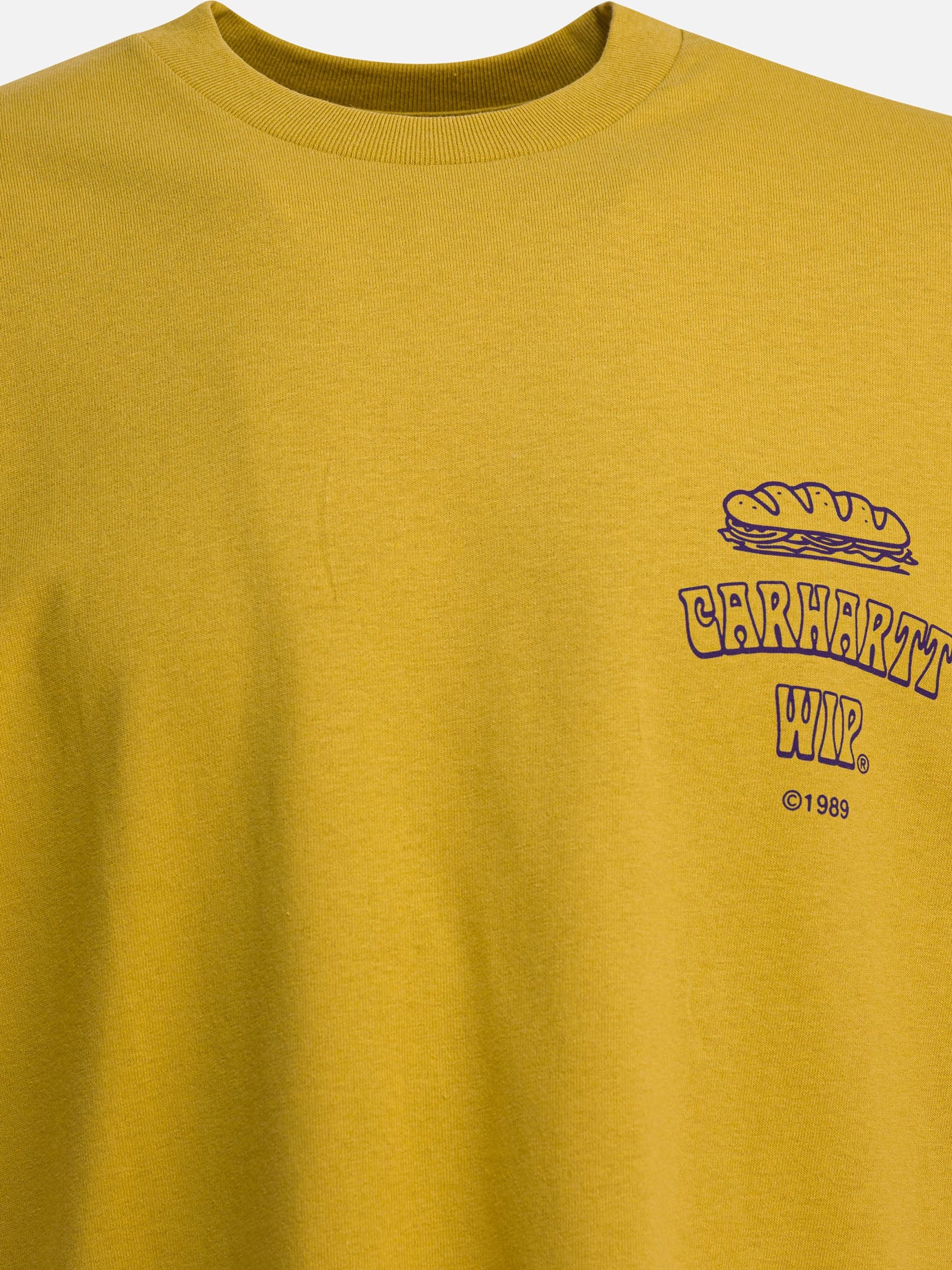 T-shirt girocollo Print  Giallo - Carhartt WIP Uomo | PDP | VIETTI Online Store | thumbnail_3