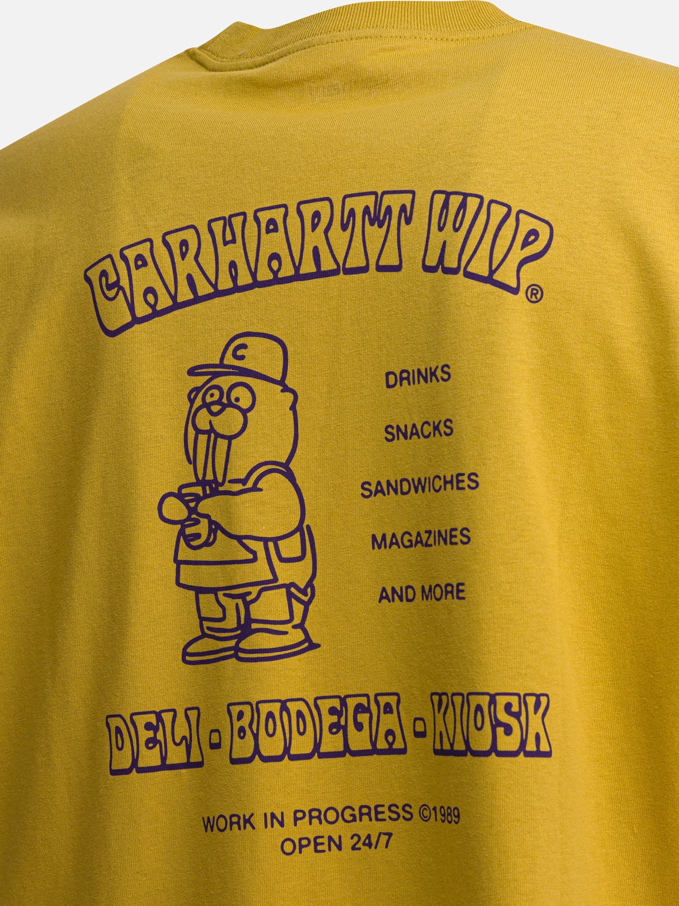 T-shirt girocollo Print  Giallo - Carhartt WIP Uomo | PDP | VIETTI Online Store | thumbnail_4