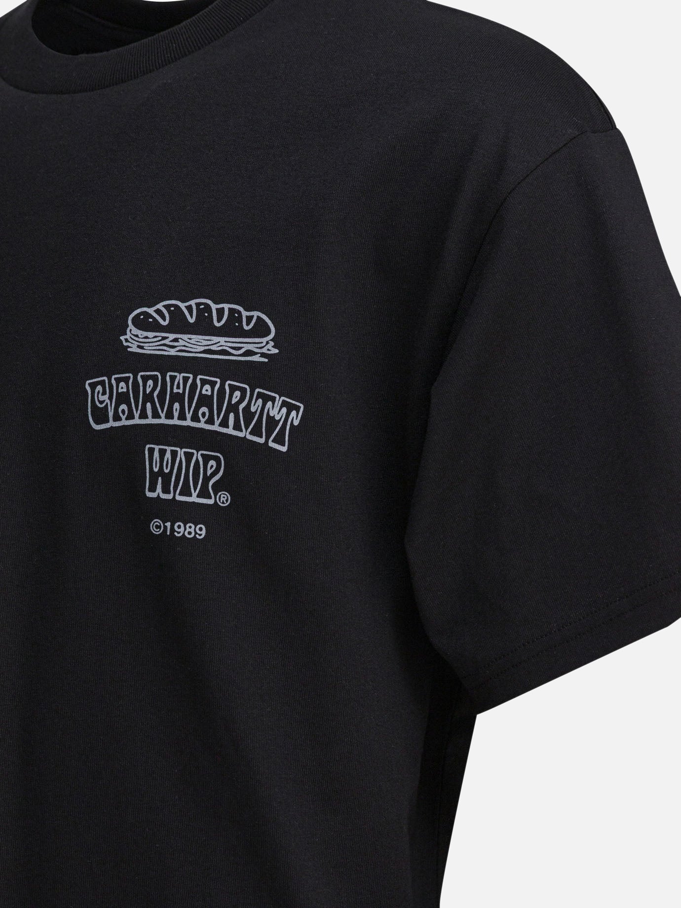 T-shirt girocollo Print  Nero - Carhartt WIP Uomo | PDP | VIETTI Online Store | thumbnail_4