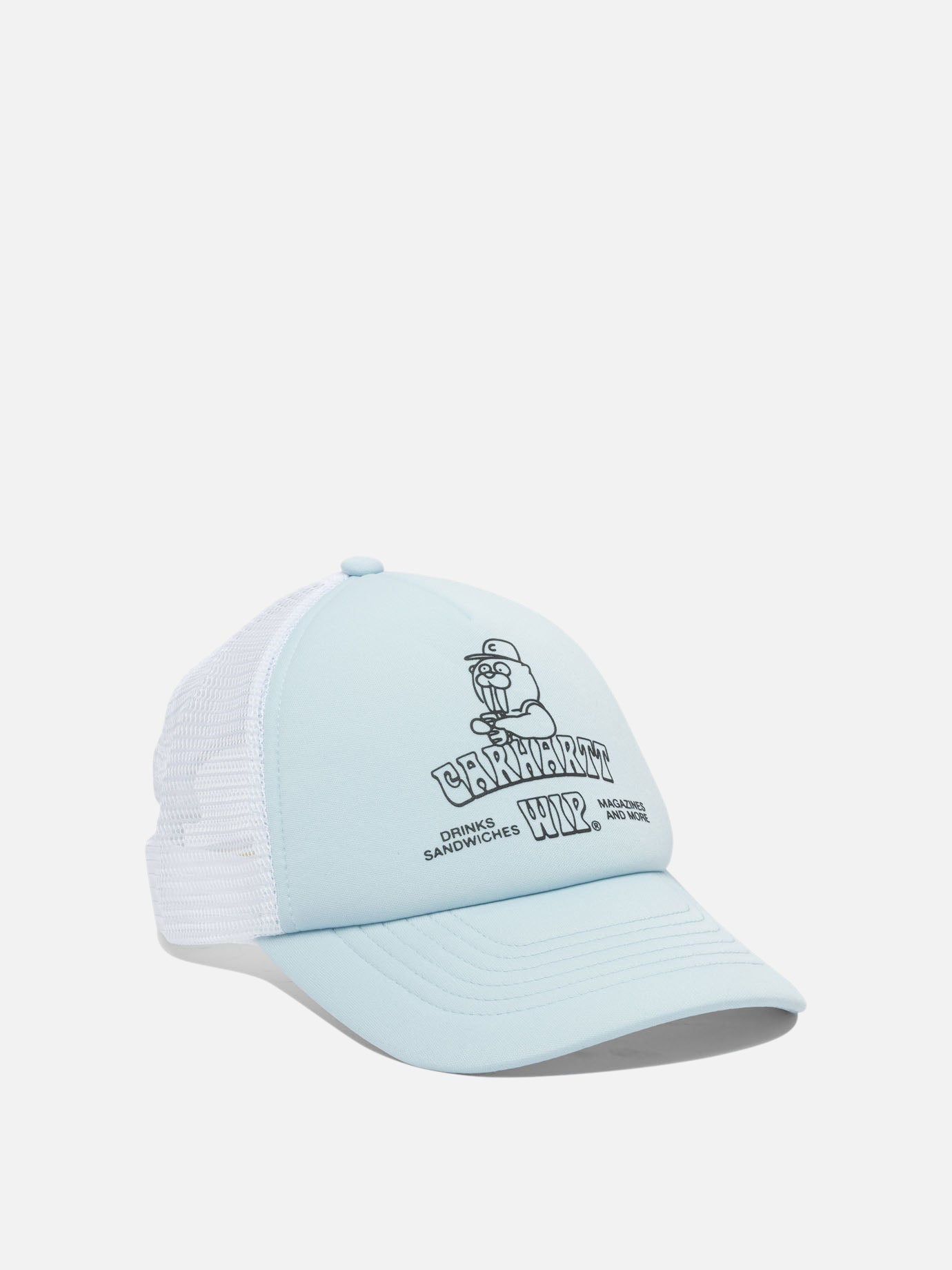 Cappelli trucker 100% polyester  Blu - Carhartt WIP Uomo | PDP | VIETTI Online Store | thumbnail_2