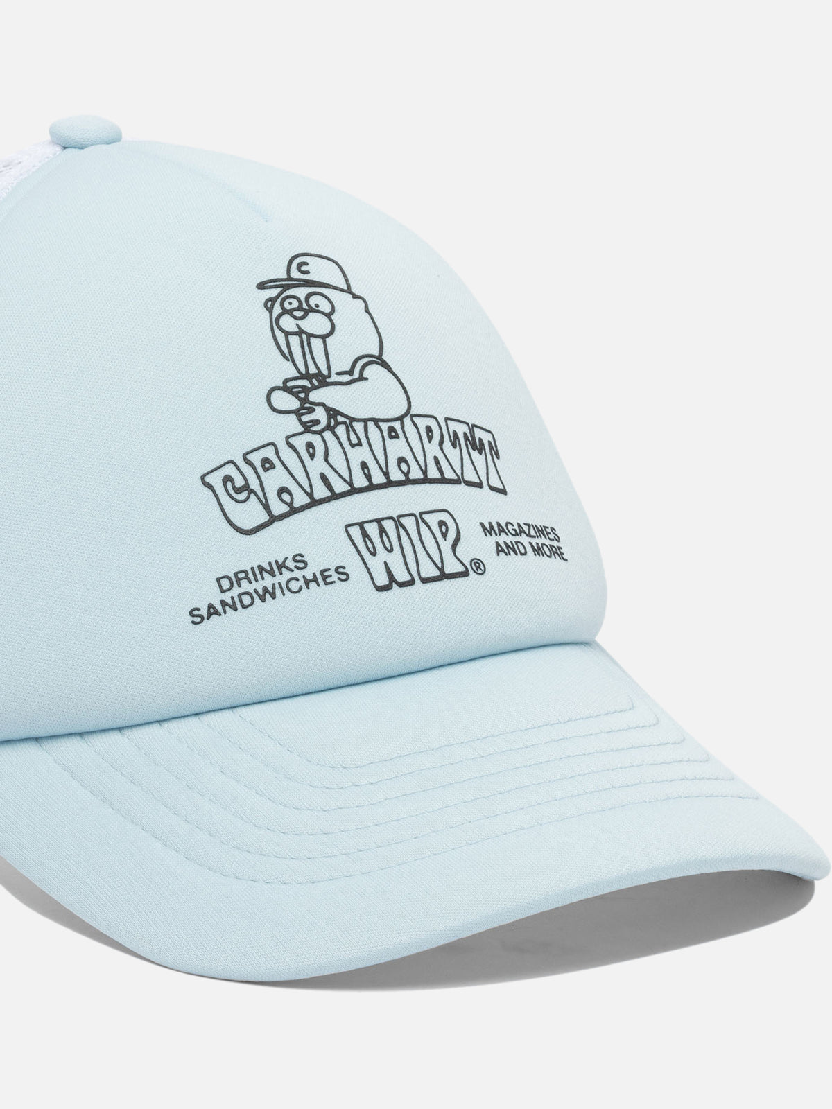 Carhartt WIP Cappello trucker "Sandwich" Blu - VIETTI