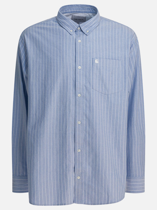 Camicie casual Striped  Azzurro - Carhartt WIP Uomo | PLP | VIETTI Online Store 
