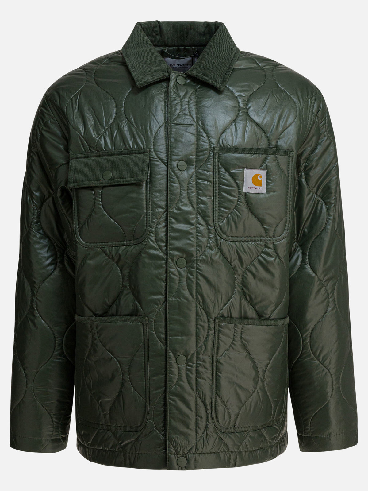 Carhartt WIP "Oscar Chore" quilted jacket Green