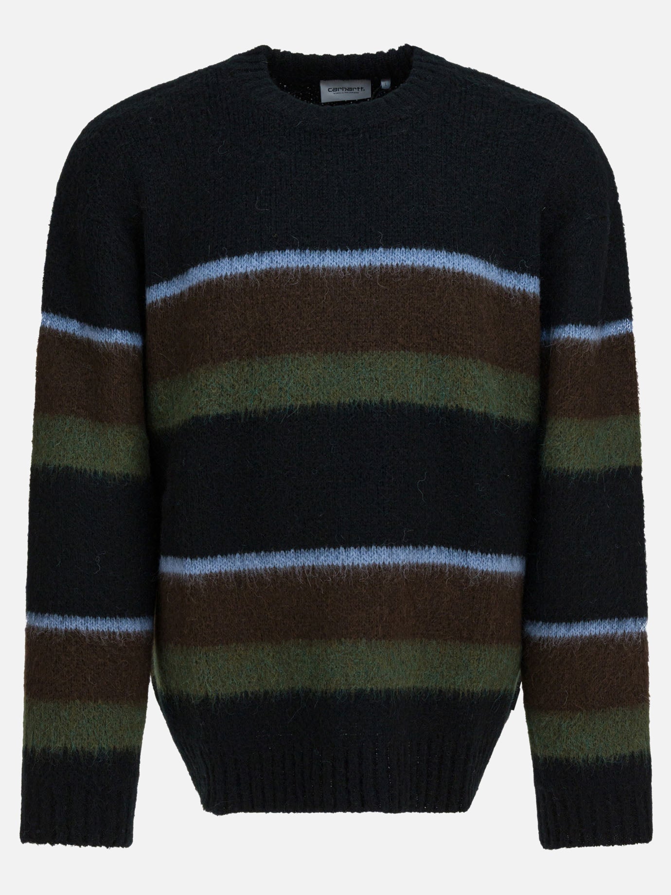 Maglioni girocollo Striped  Nero - Carhartt WIP Uomo | PDP | VIETTI Online Store | thumbnail