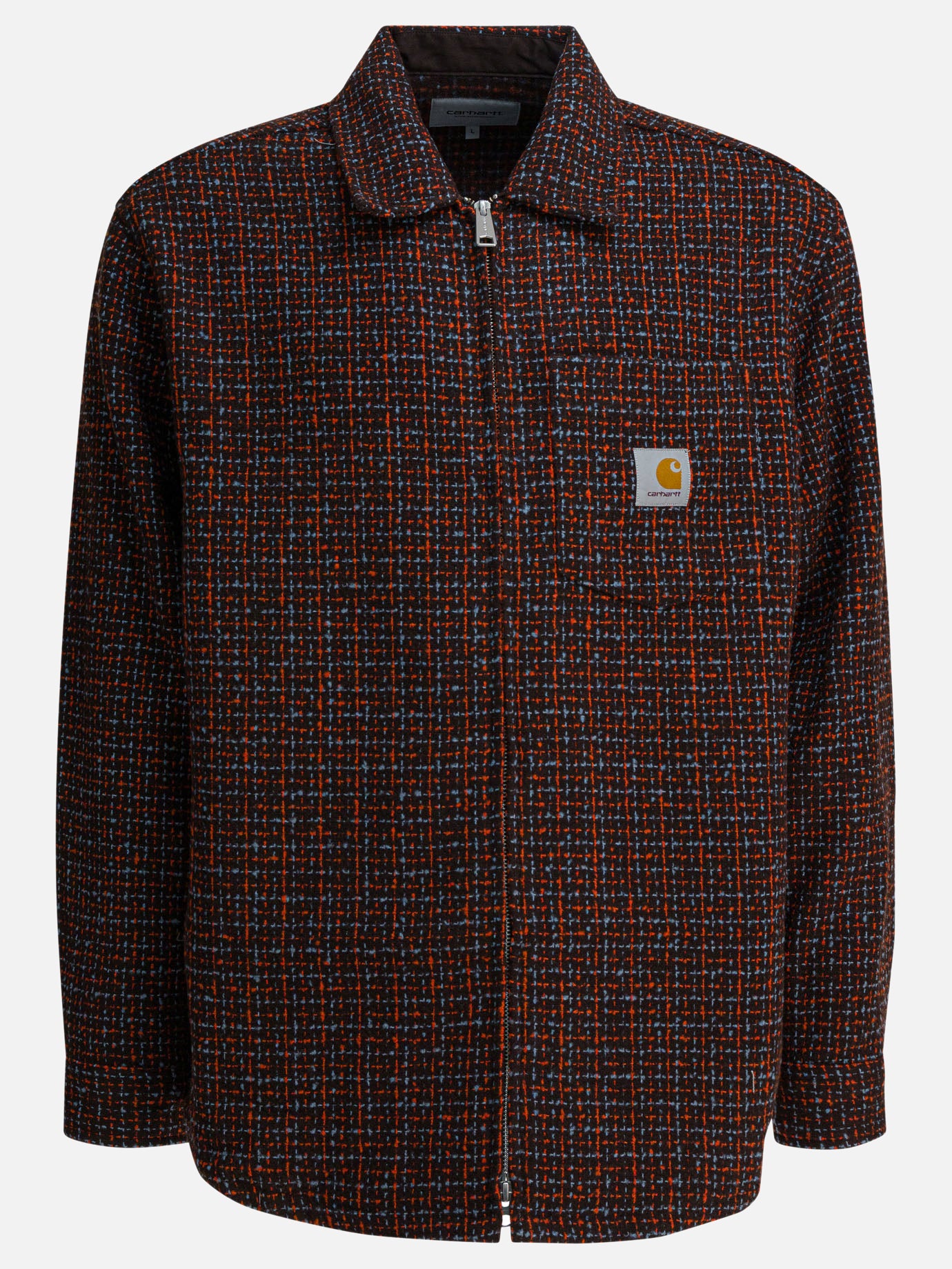 Overshirt jackets Tweed  Bordeaux - Carhartt WIP Men | PDP | VIETTI Online Store | Zoom-Modal
