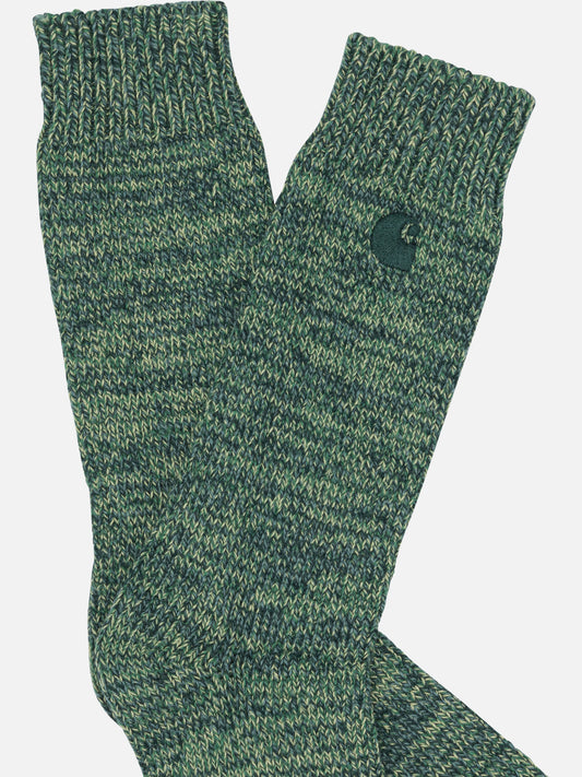 Calze classiche Logo  Verde - Carhartt WIP Uomo | VIETTI Online Store | 2
