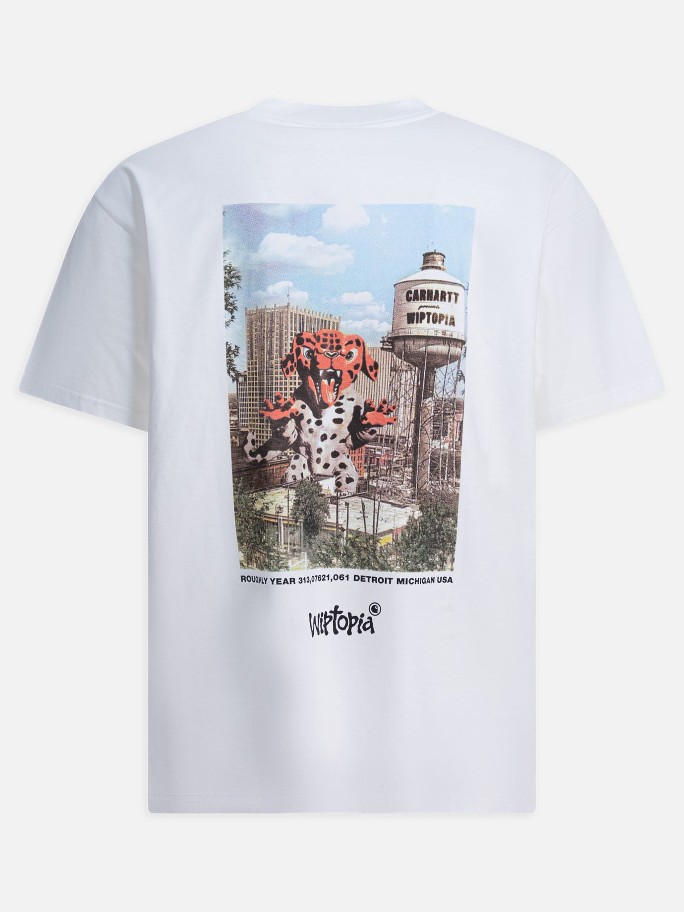 T-shirt girocollo Logo  Bianco - Carhartt WIP Uomo | PDP | VIETTI Online Store | thumbnail_2