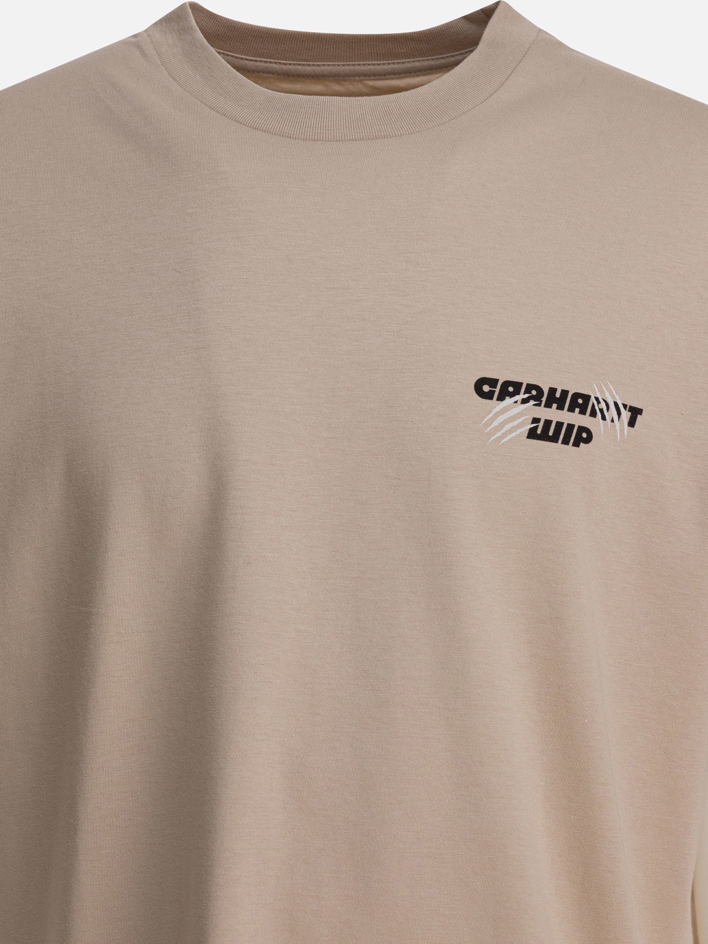 T-shirt girocollo Logo  Beige - Carhartt WIP Uomo | PDP | VIETTI Online Store | thumbnail_3