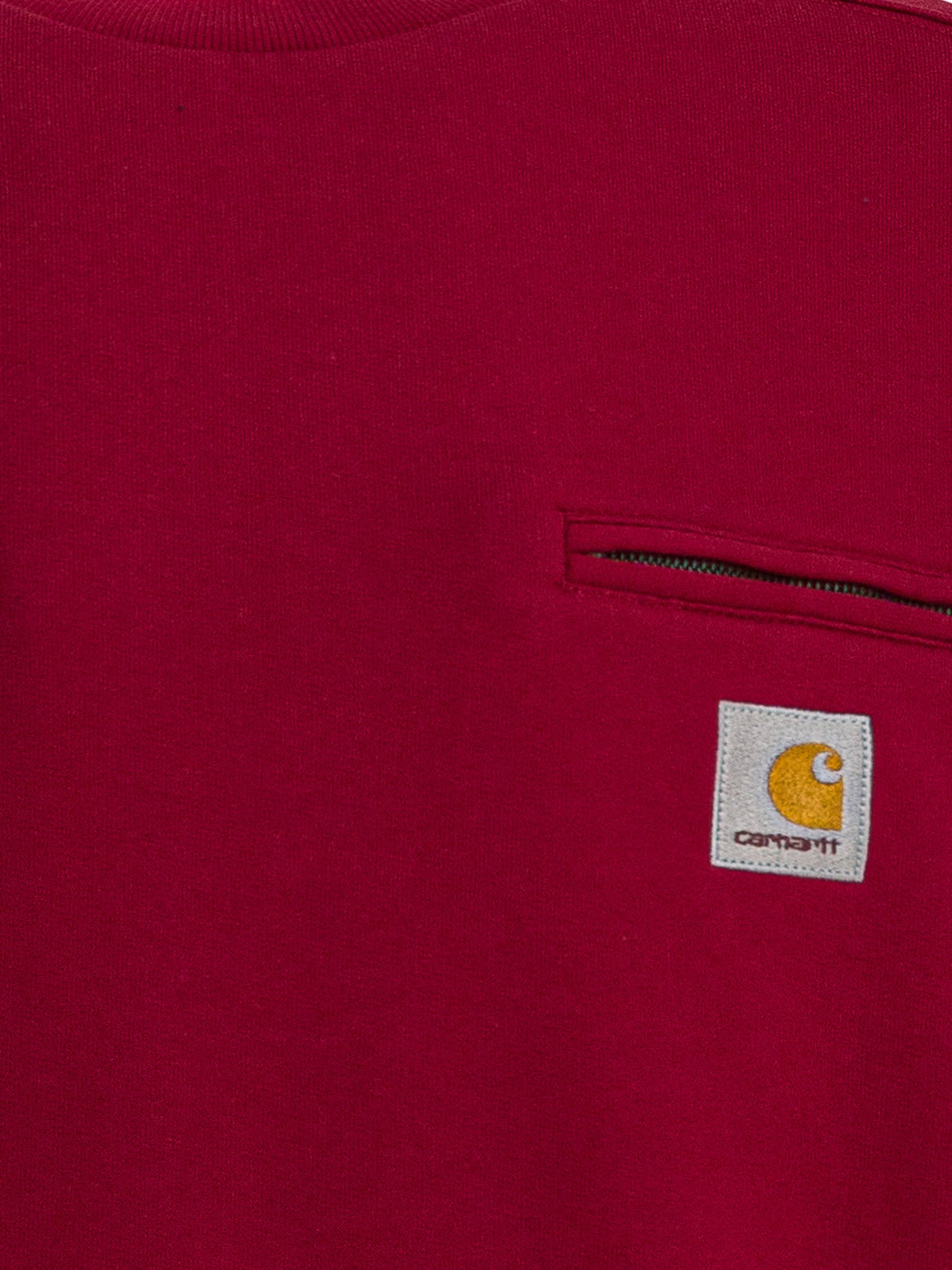 Felpe girocollo Logo  Rosso - Carhartt WIP Uomo | PDP | VIETTI Online Store | thumbnail_3