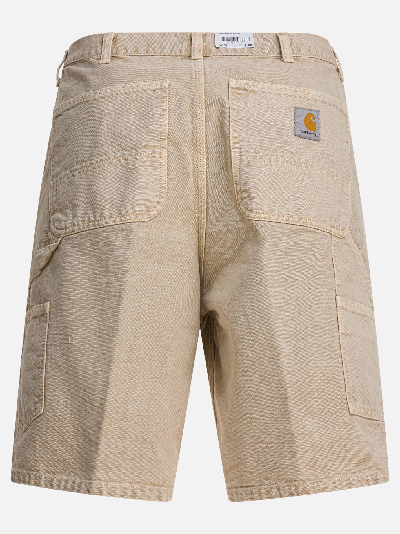 Utility shorts Solid colour  Beige - Carhartt WIP Men | PDP | VIETTI Online Store | thumbnail_2
