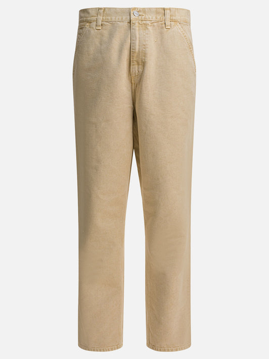 Carhartt WIP "Single Knee" Pants Beige

