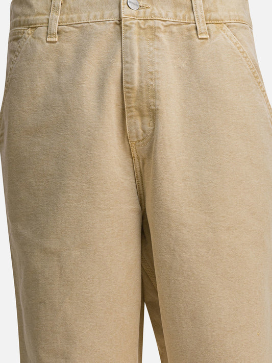 Carhartt WIP "Single Knee" Pants Beige

