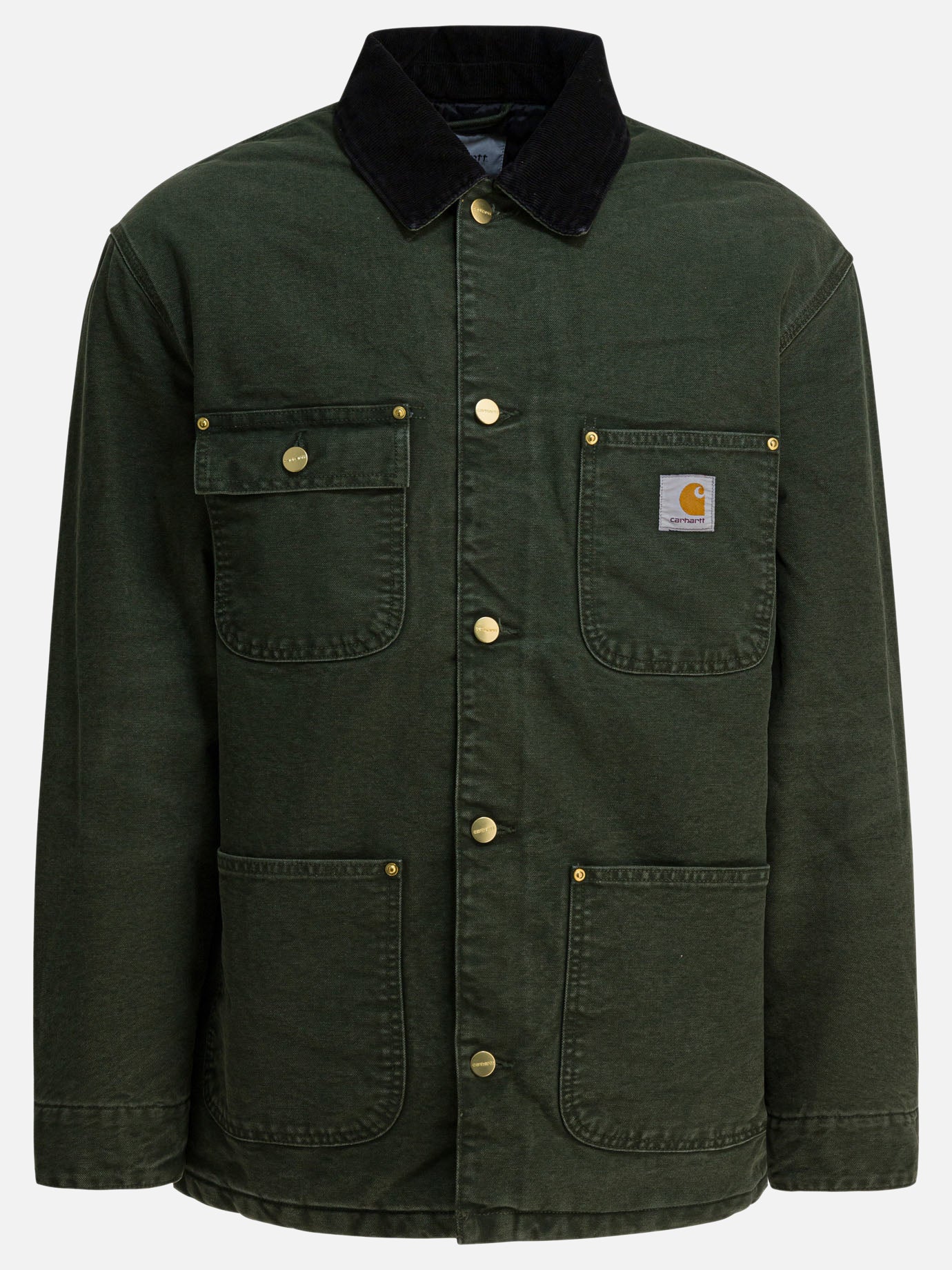 Giacche leggere & Trapuntate Solid colour  Verde - Carhartt WIP Uomo | PDP | VIETTI Online Store | thumbnail