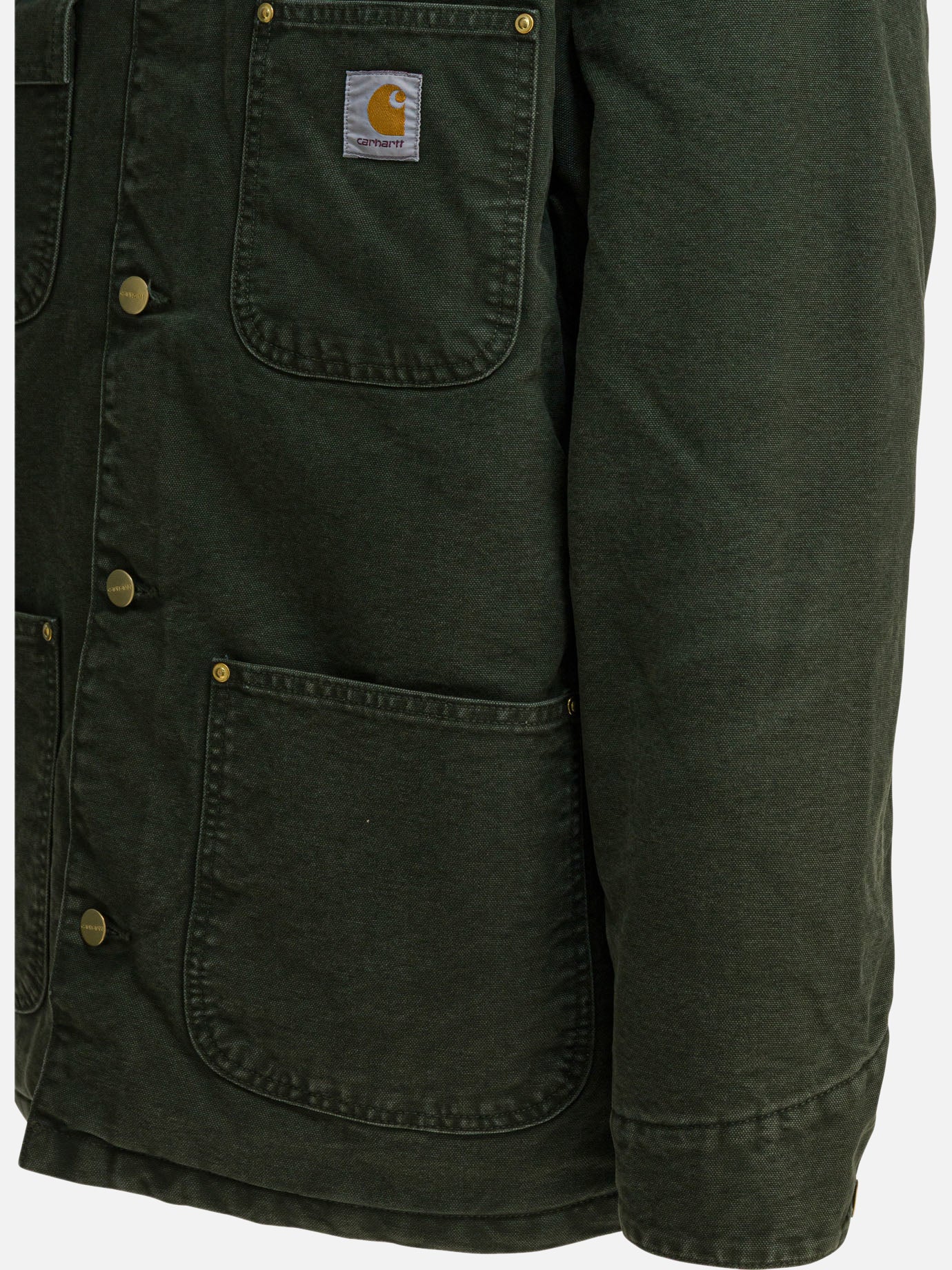 Giacche leggere & Trapuntate Solid colour  Verde - Carhartt WIP Uomo | PDP | VIETTI Online Store | thumbnail_4