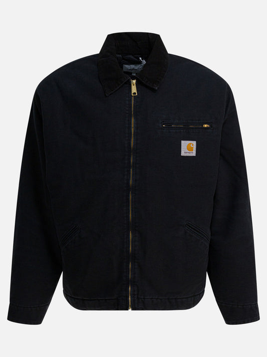 Giacche leggere & Trapuntate Logo  Nero - Carhartt WIP Uomo | PLP | VIETTI Online Store 
