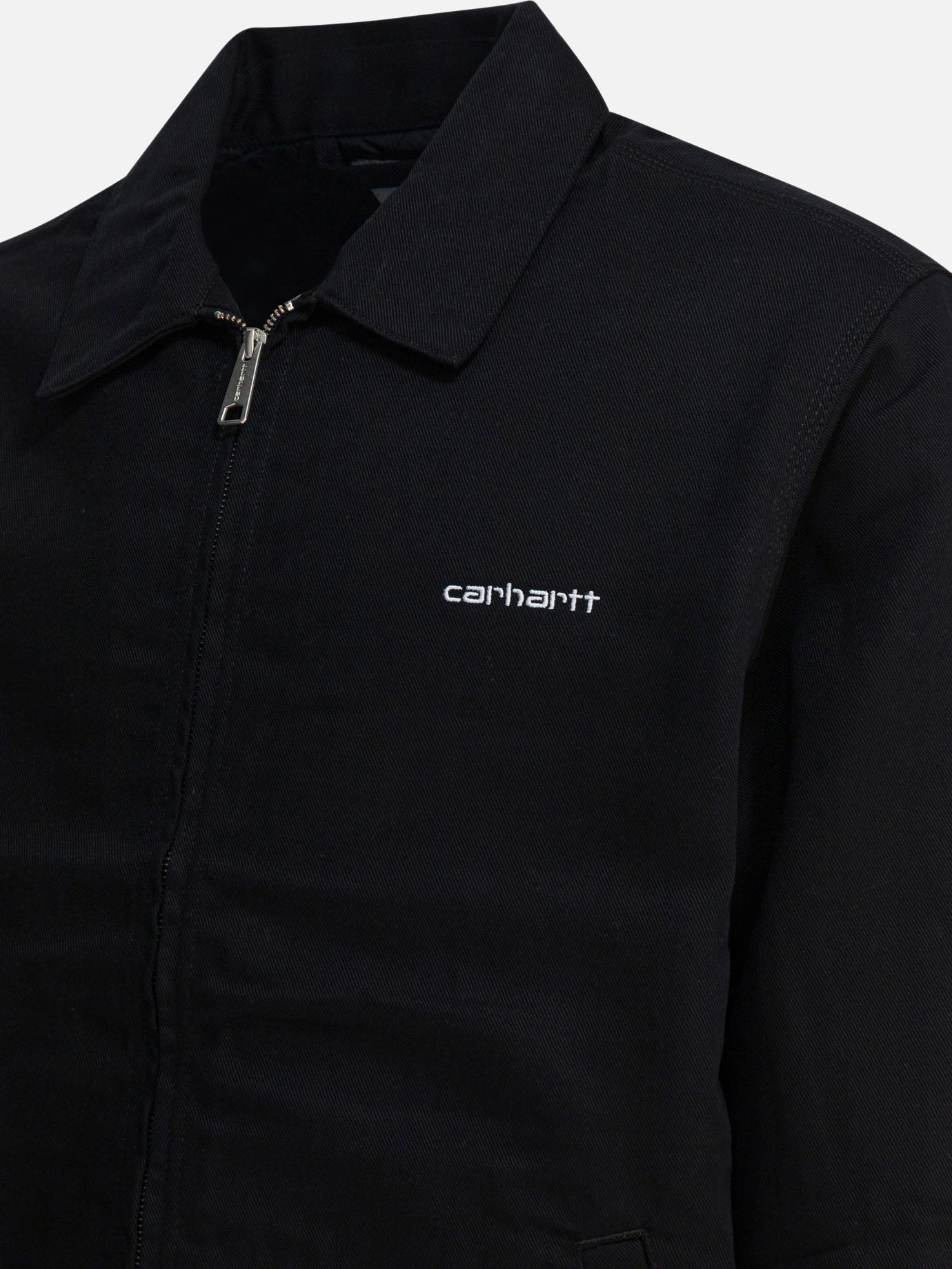 Giacche leggere & Trapuntate Logo  Nero - Carhartt WIP Uomo | PDP | VIETTI Online Store | Zoom-Modal_4
