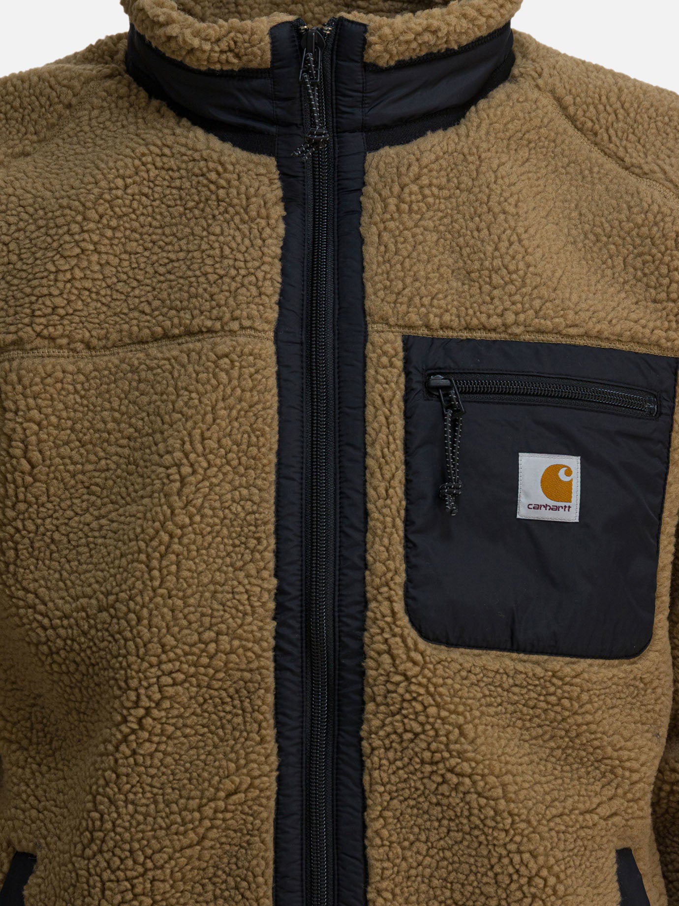 Giacche in pile Logo  Marrone - Carhartt WIP Uomo | PDP | VIETTI Online Store | Zoom-Modal_3
