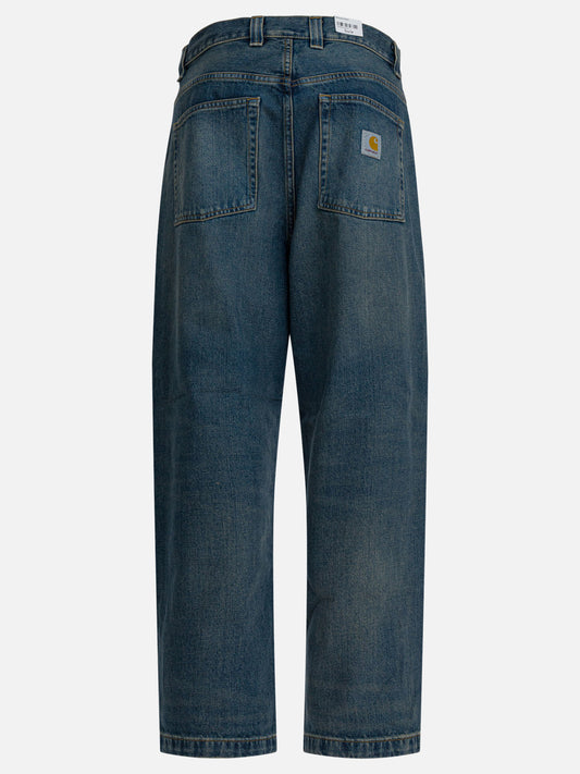 Jeans a gamba larga Solid colour  Blu - Carhartt WIP Uomo | PLP | VIETTI Online Store | 2
