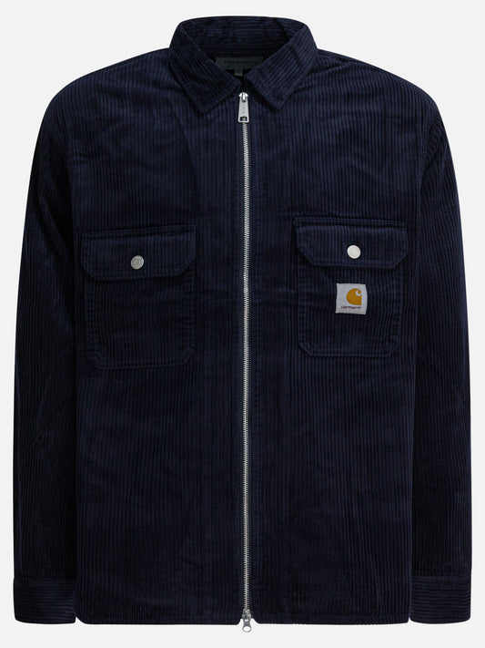 Giacche overshirt Logo  Blu - Carhartt WIP Uomo | VIETTI Online Store 
