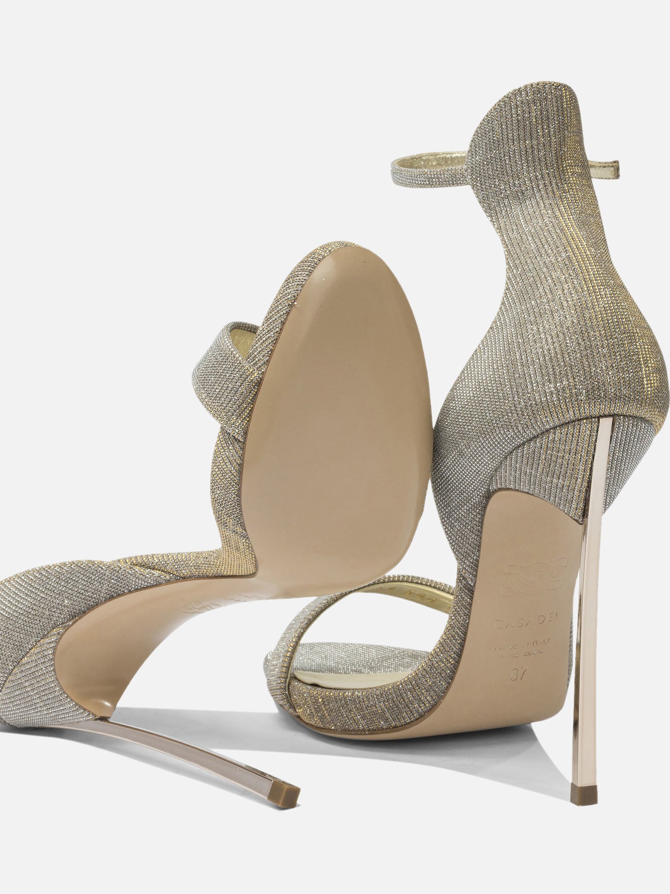 Sandali con tacco 1LG50D125MTRINI  Argento - Casadei Donna | PDP | VIETTI Online Store | thumbnail_5
