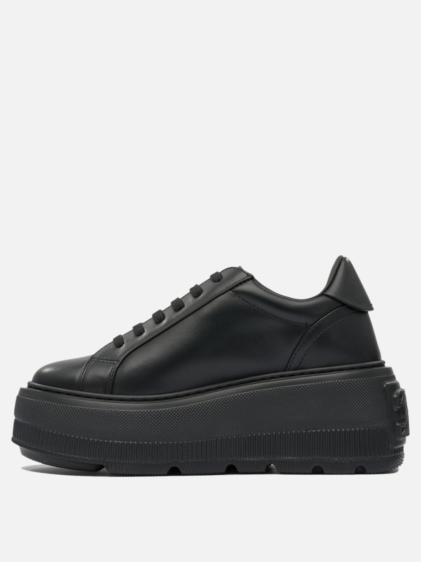Sneaker basse 100% leather - 100% rubber  Nero - Casadei Donna | PDP | VIETTI Online Store | Zoom-Modal_3
