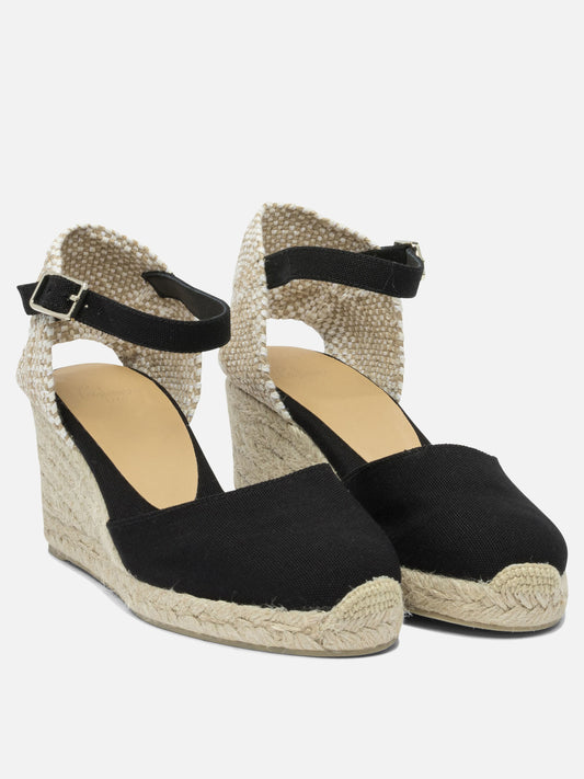 Espadrilles alte 100% cotton - 100% rubber  Nero - Castañer Donna | PLP | VIETTI Online Store | 2
