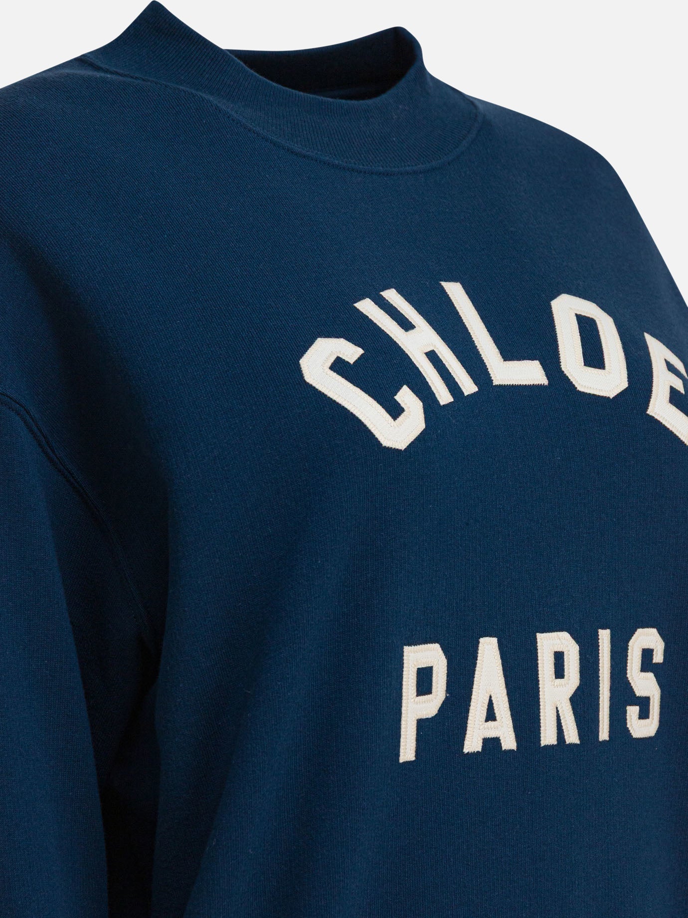 Felpe girocollo Logo  Blu - Chloé Donna | PDP | VIETTI Online Store | Zoom-Modal_4
