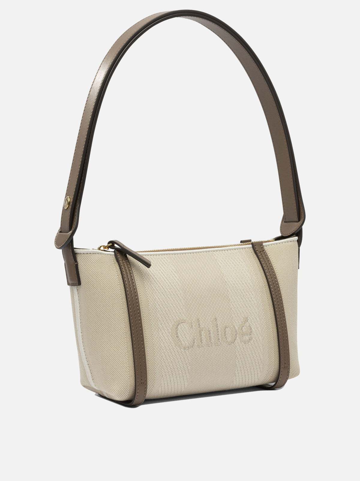 Chloé Borsa a spalla "Chloé Carry" Beige - VIETTI
