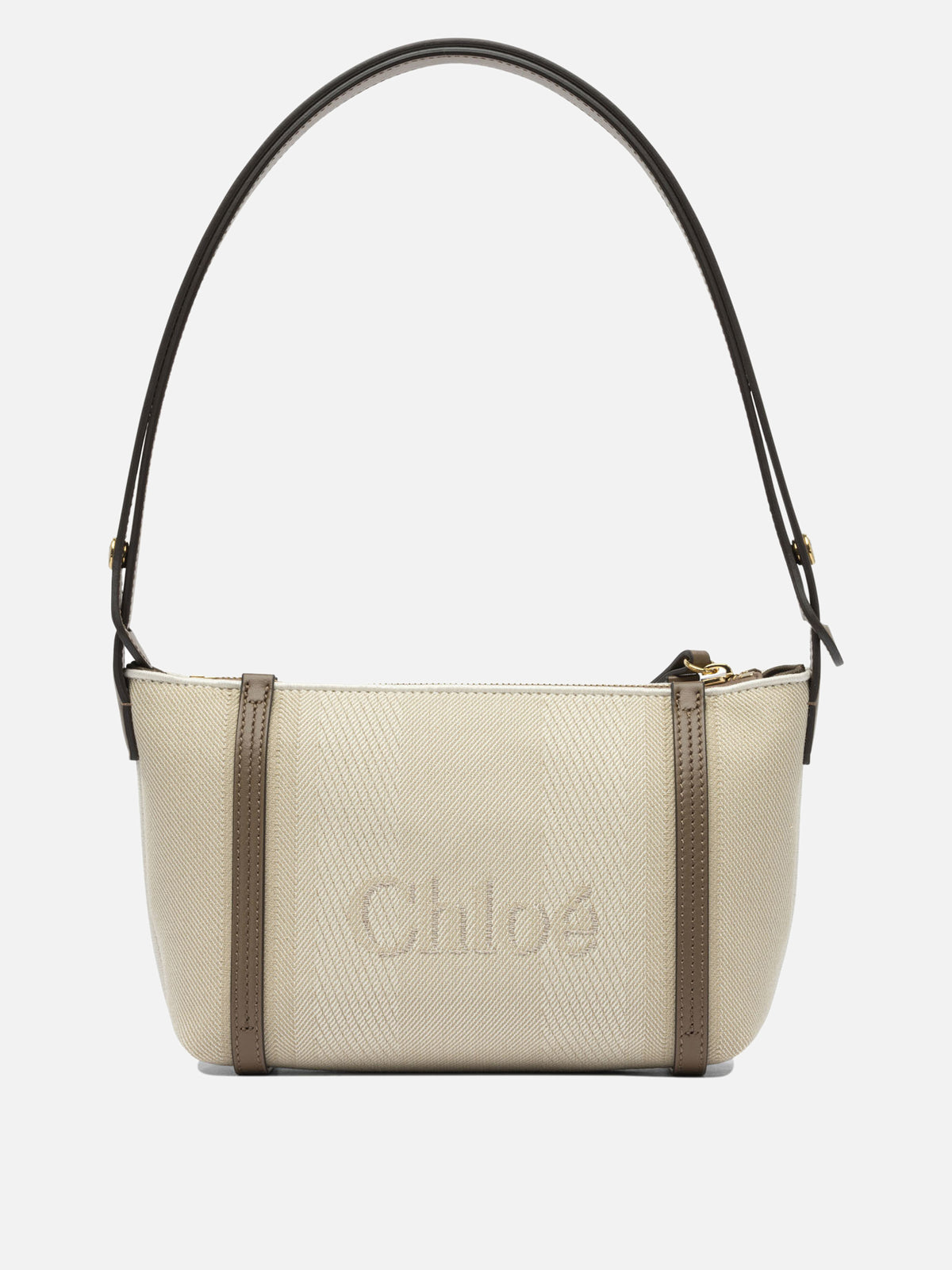 Chloé Borsa a spalla "Chloé Carry" Beige - VIETTI