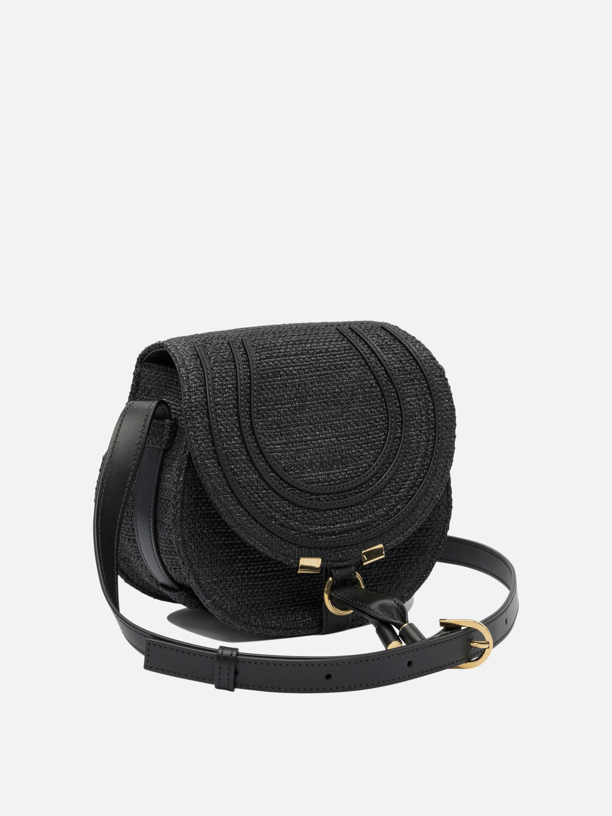 Chloé "Saddle Marcie" crossbody bag Black