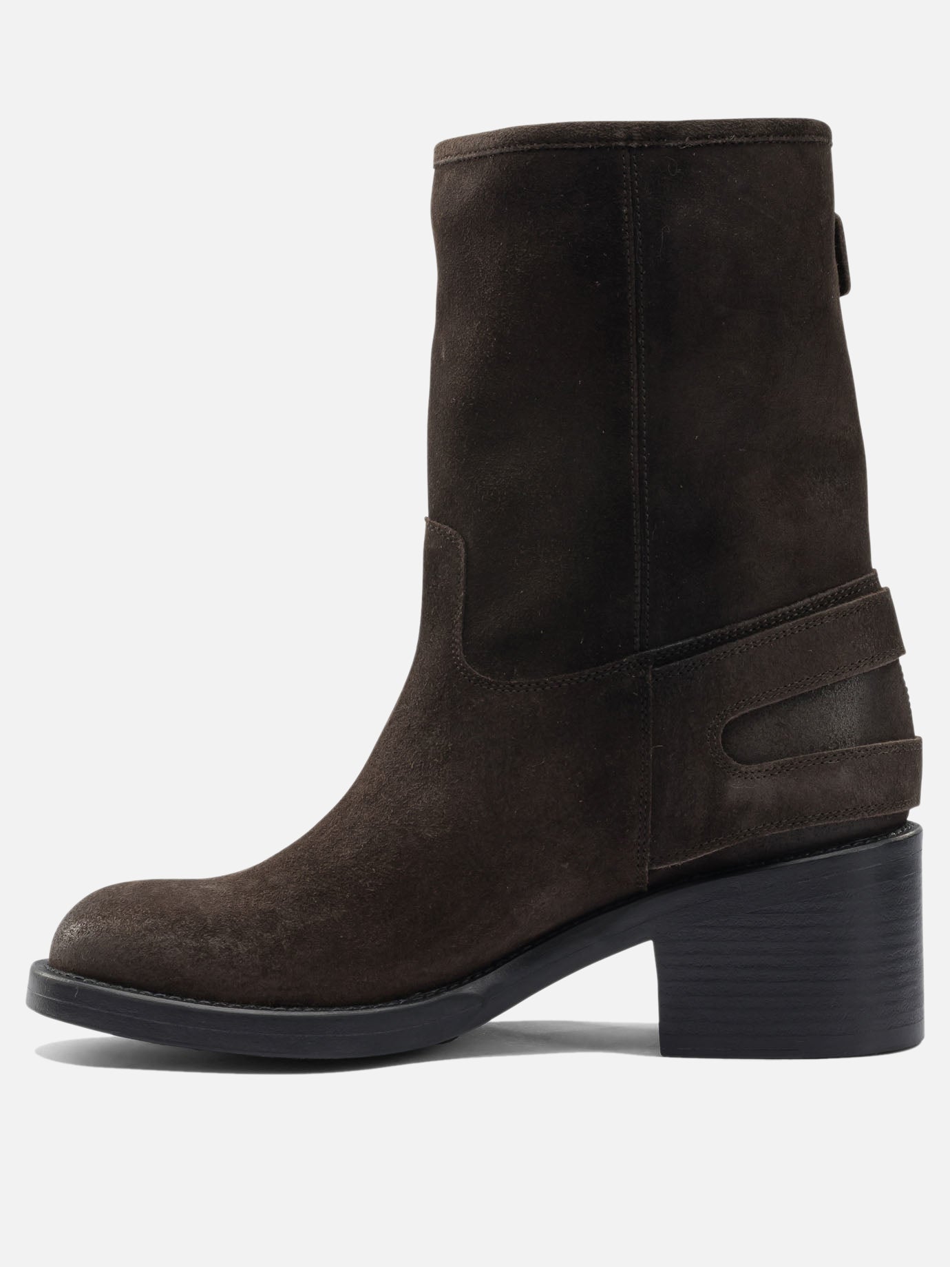 Stivaletti pull-on 100% leather - 100% leather  Marrone - Chloé Donna | PDP | VIETTI Online Store | thumbnail_3