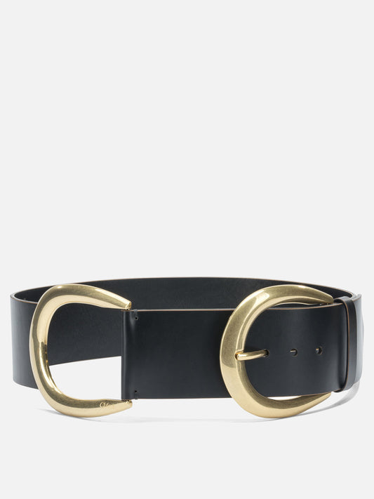 Chloé "Anita" Leather belt Black

