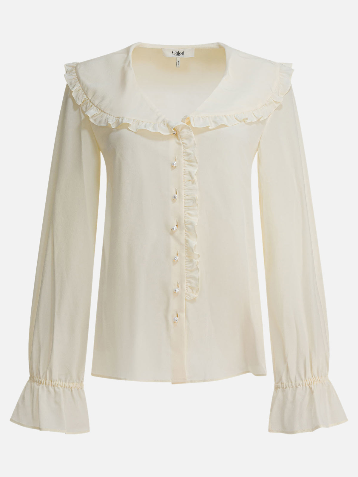 Chloé Silk shirt Yellow