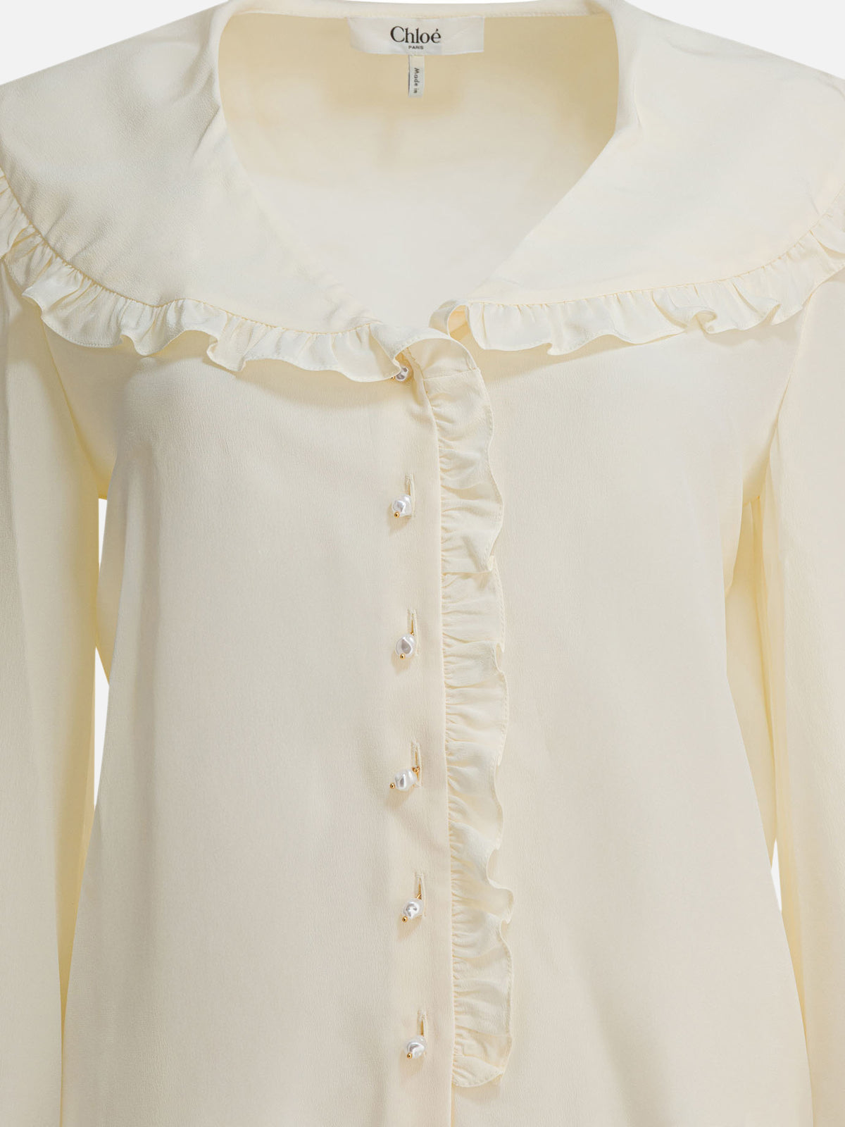 Chloé Silk shirt Yellow