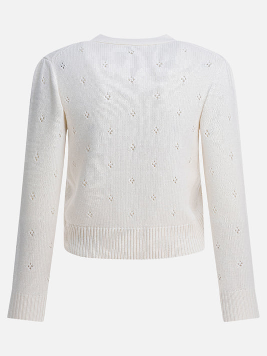 Crewneck sweaters Solid colour  White - Chloé Women | PDP | VIETTI Online Store | 2
