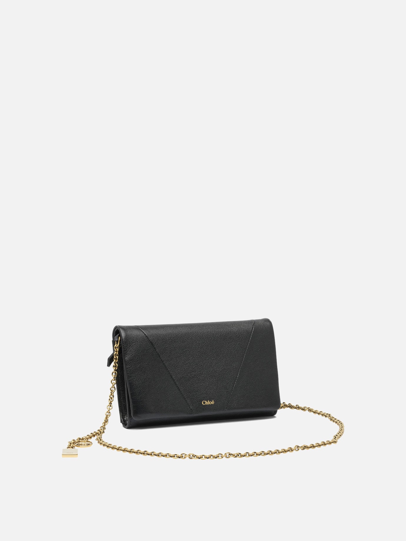 【送料&関税込】ChloAC Black Leather Sea Treasures Crossbody Chloe Sea Treasures Crossbody Bag in Black | FWRD