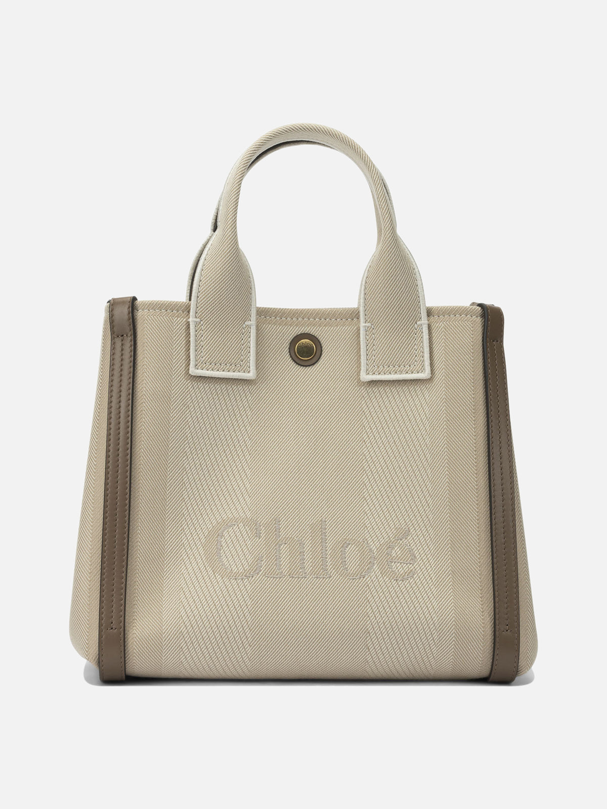 Chloé "Carry" tote shoulder bag - Beige