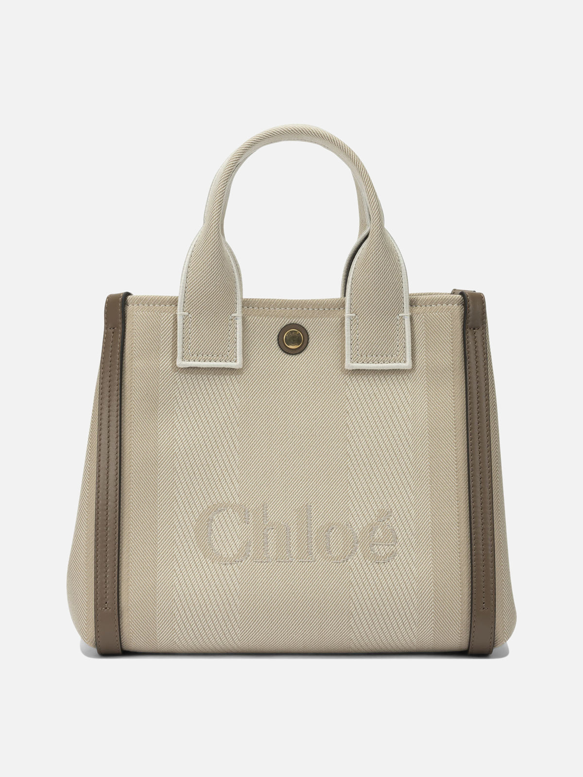 Chloé "Carry" tote shoulder bag - Beige
