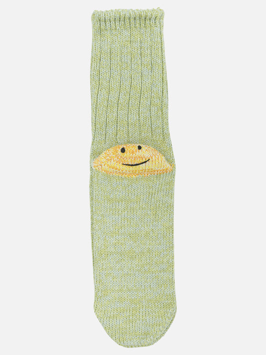 Calze classiche 73% cotton 15% hemp 12%acrylic  Verde - KAPITAL Uomo | PLP | VIETTI Online Store 
