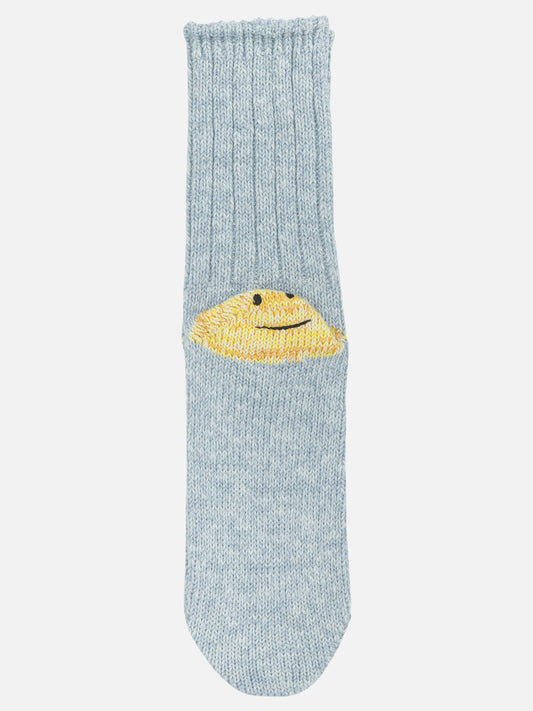 Calze classiche 73% cotton 15 %hemp 12% acrylic  Azzurro - KAPITAL Uomo | PLP | VIETTI Online Store 
