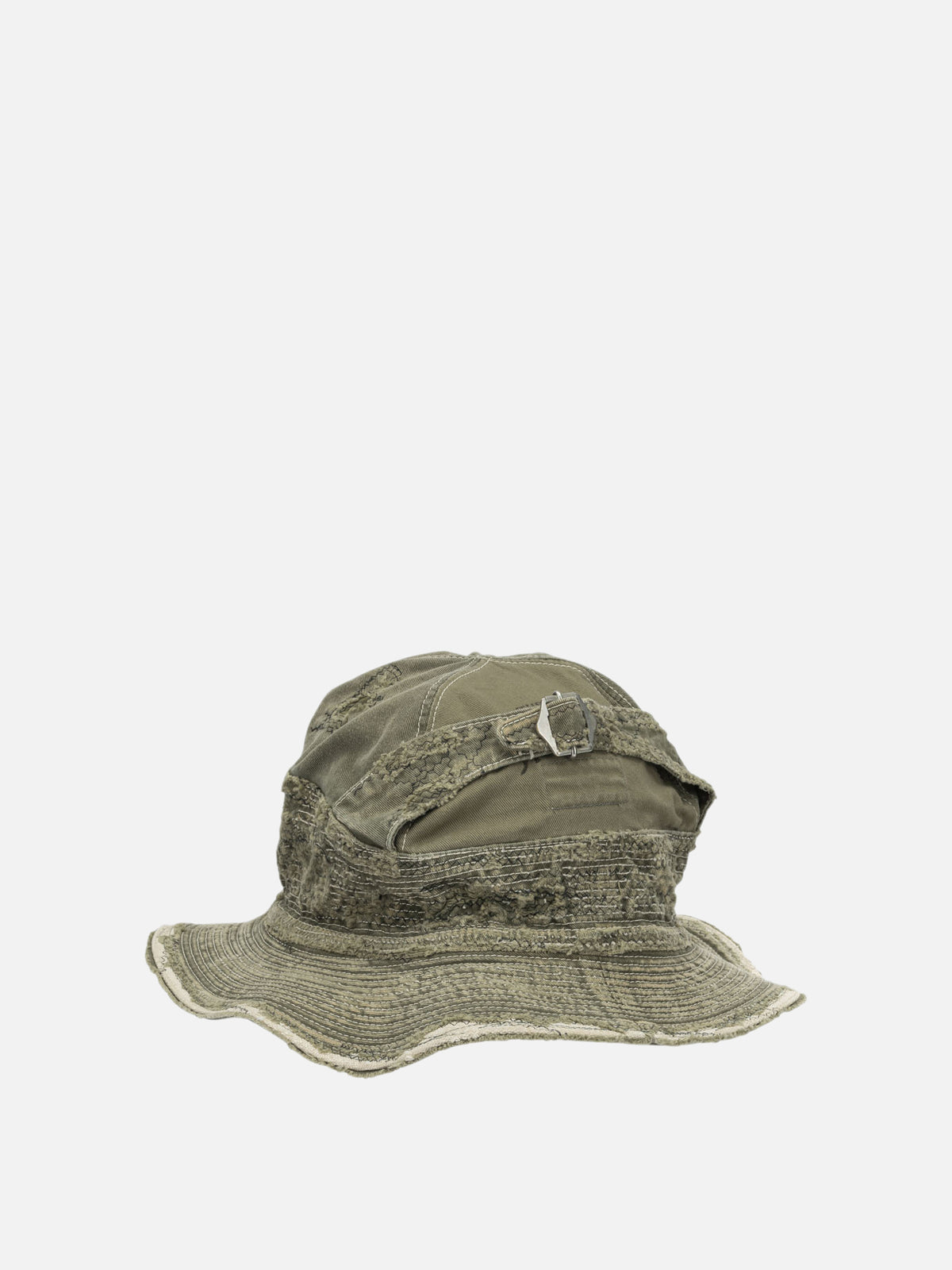 KAPITAL "The Old Man and the Sea" bucket hat Green - VIETTI