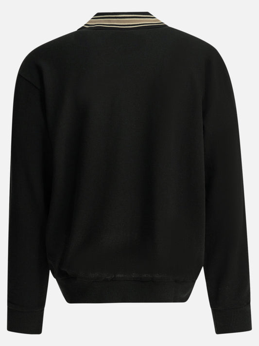 Polo con bottoni Logo  Nero - KAPITAL Uomo | PLP | VIETTI Online Store | 2
