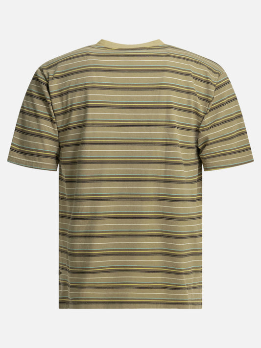 Crewneck t-shirts Striped  Beige - KAPITAL Men | PDP | VIETTI Online Store | 2
