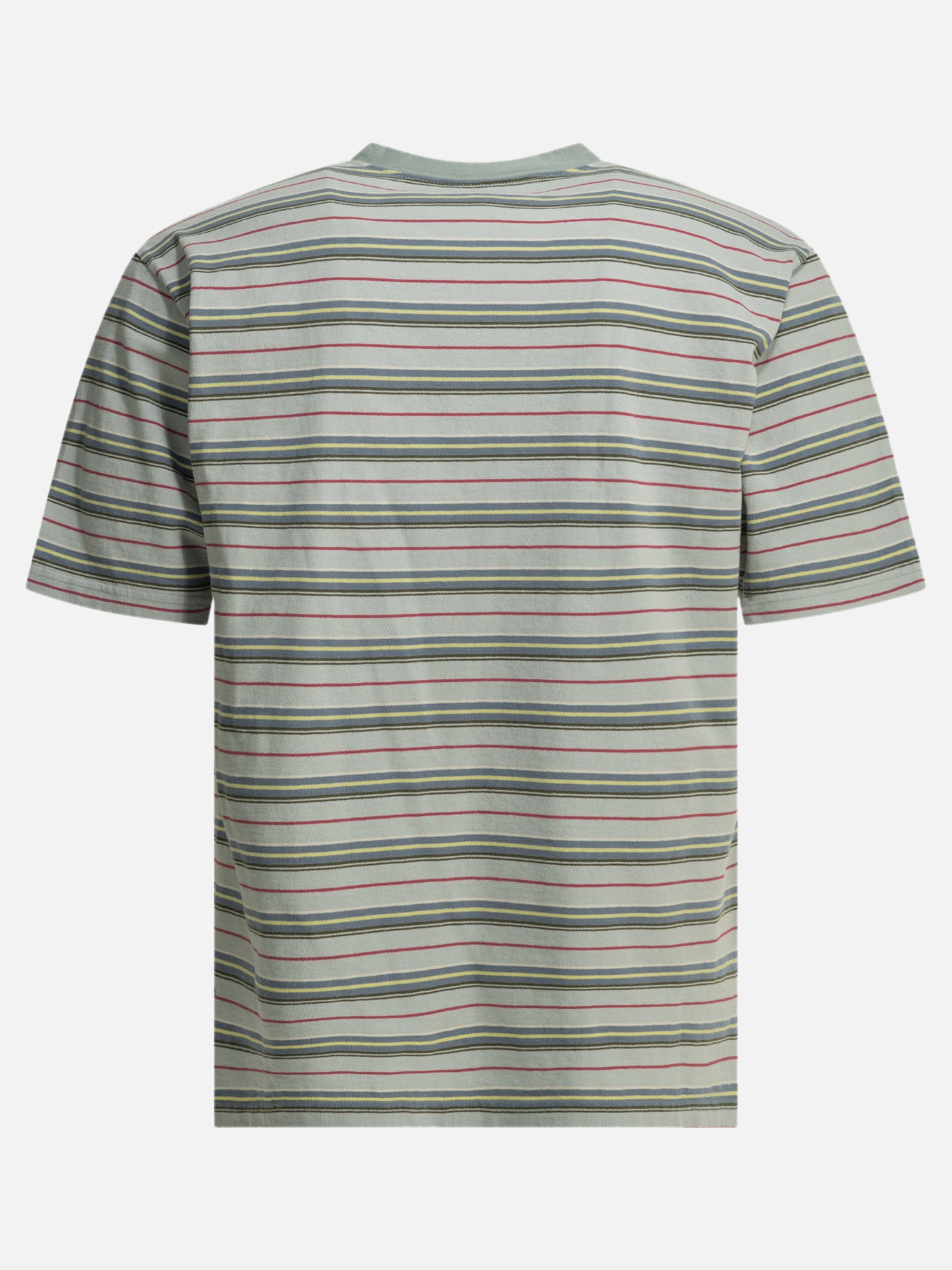 Crewneck t-shirts Striped  Light blue - KAPITAL Men | PDP | VIETTI Online Store | Zoom-Modal_2
