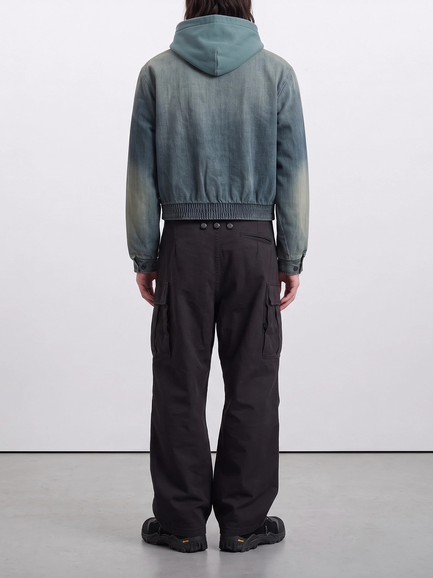 Cargo & parachute trousers Solid colour  Black - KAPITAL Men | PDP | VIETTI Online Store | Zoom-Modal_6
