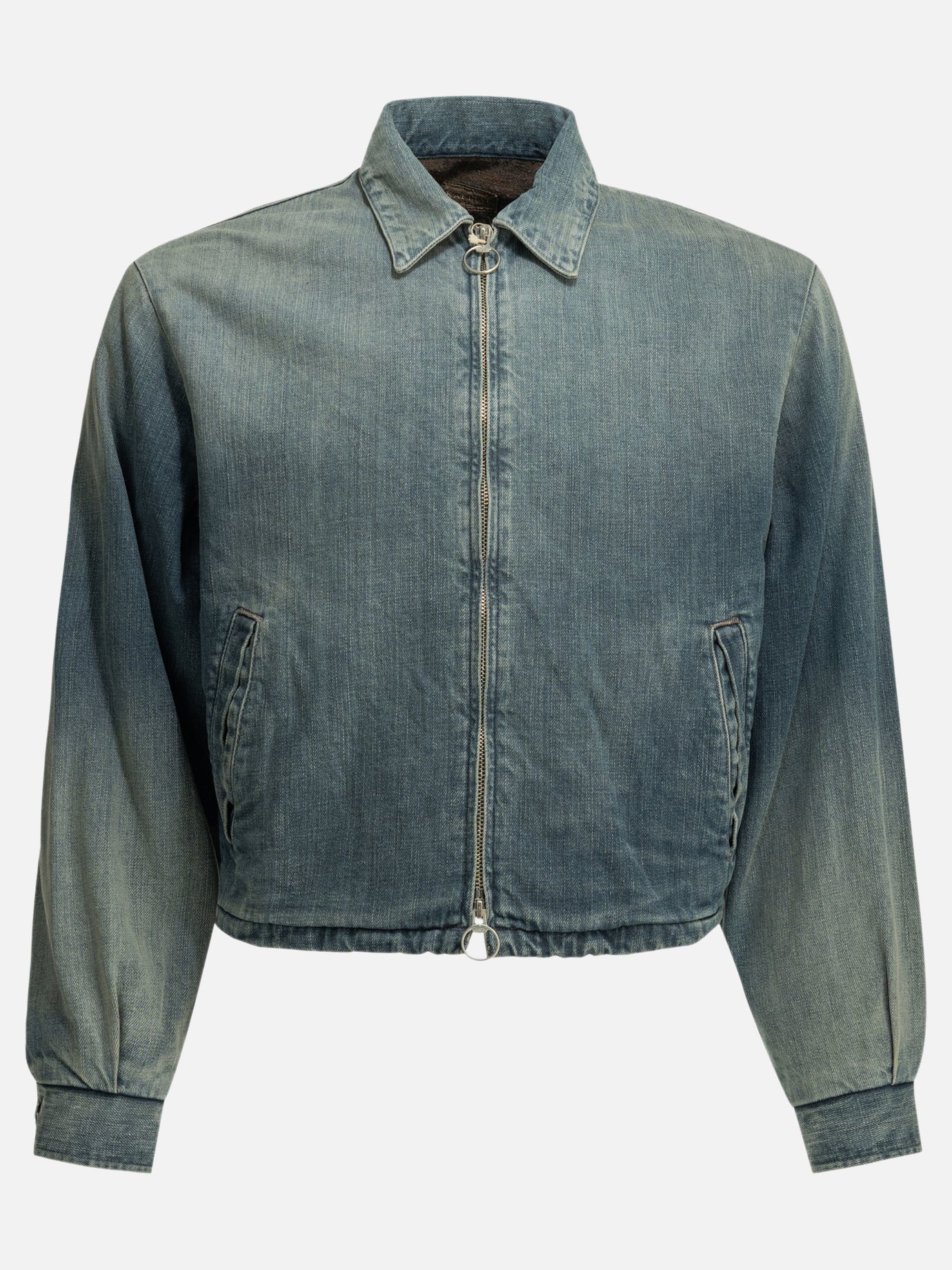 Denim jackets Solid colour  Light blue - KAPITAL Men | PDP | VIETTI Online Store | Zoom-Modal
